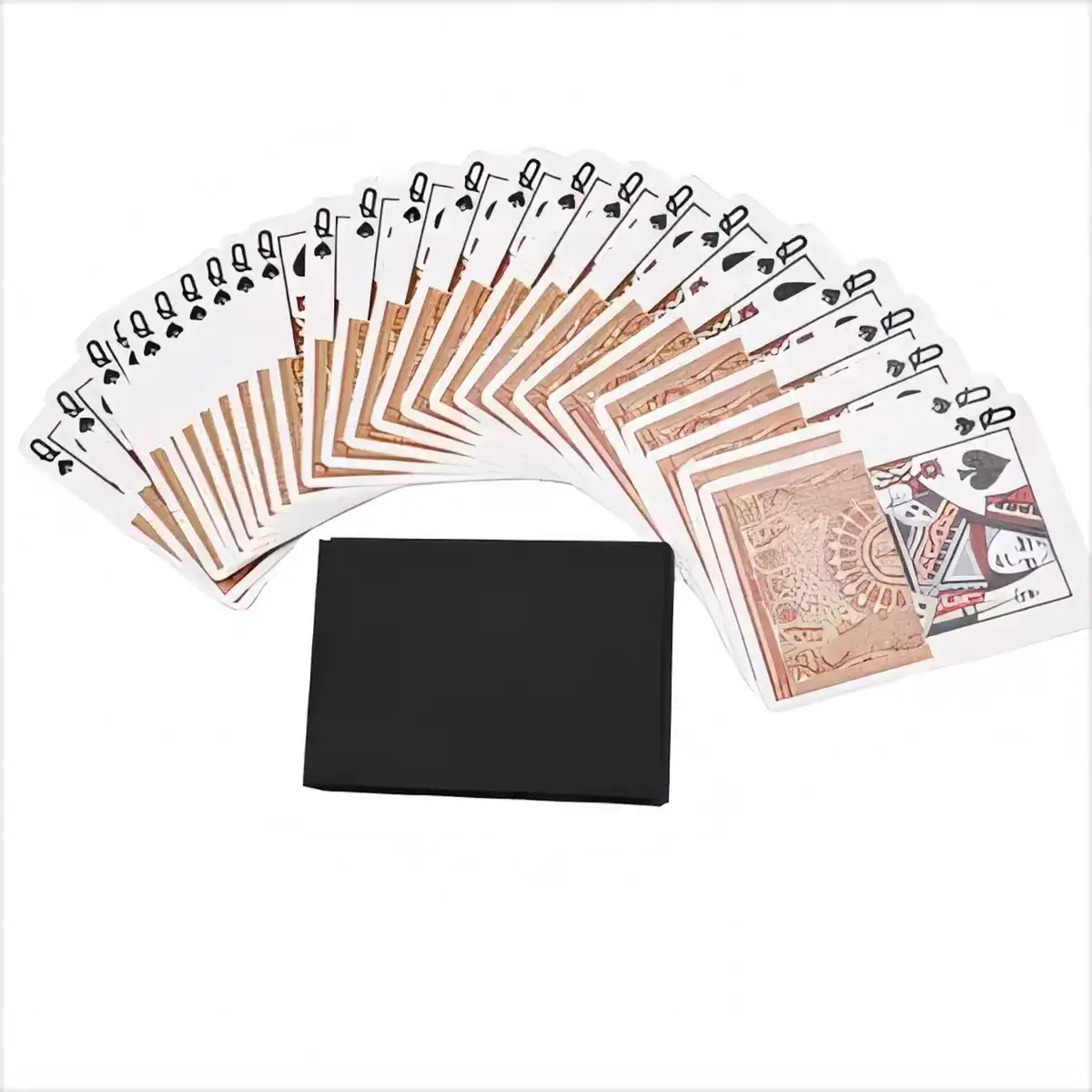 Waterproof PVC Playing Cards Deck product close-up
