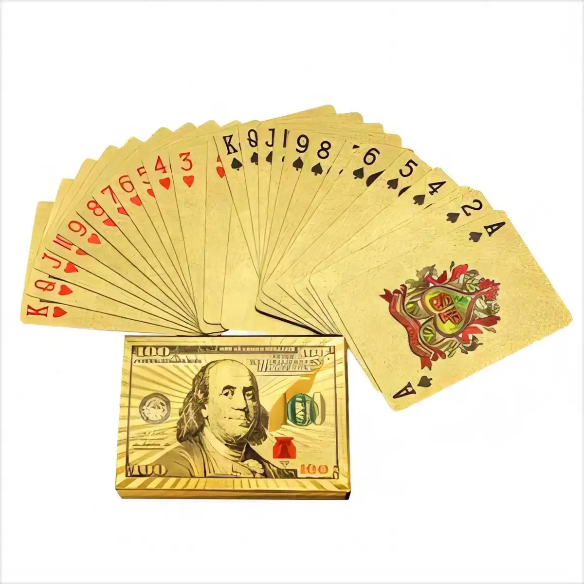 Waterproof PVC Playing Cards Deck product with accessories