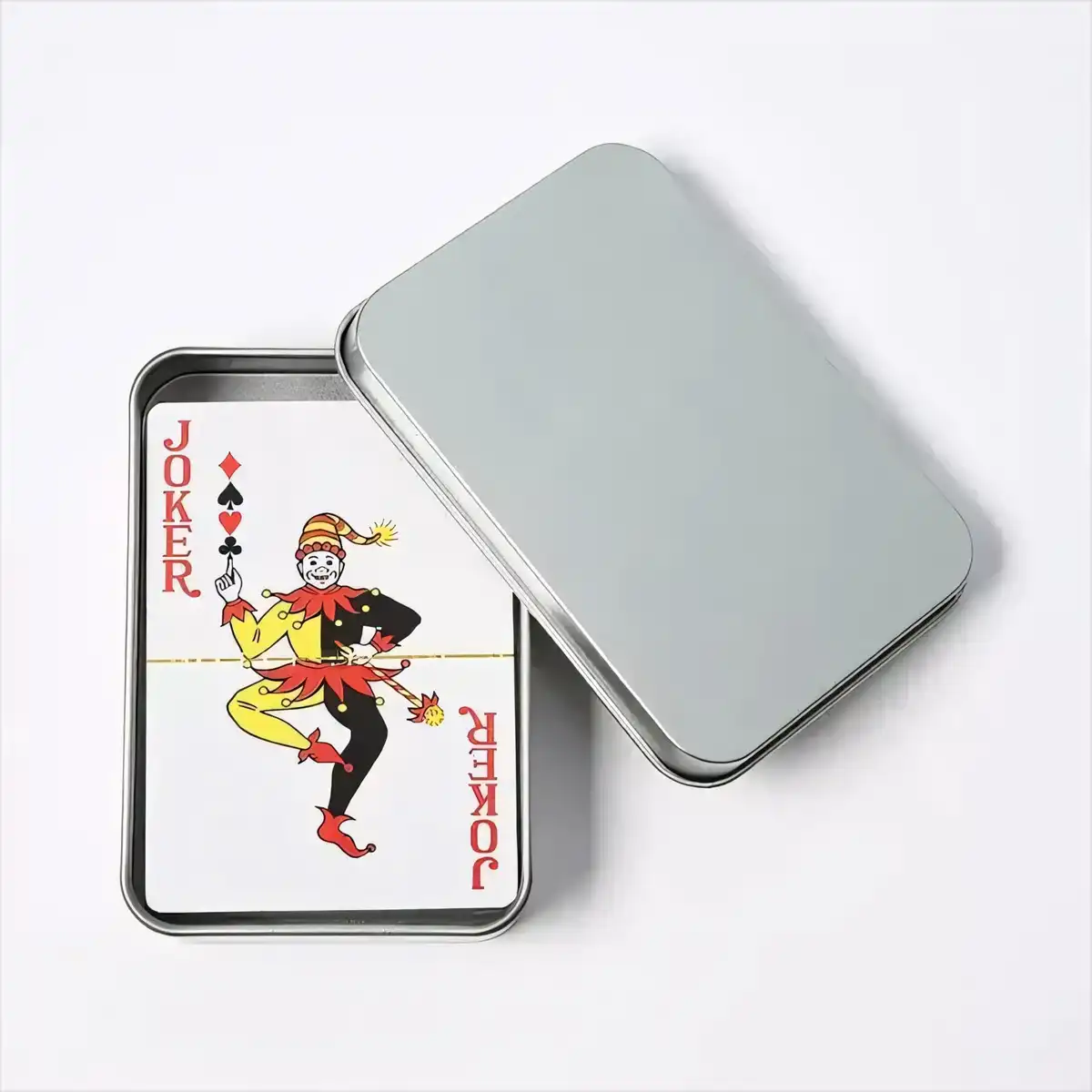 Premium Polymer Playing Cards Tin Set