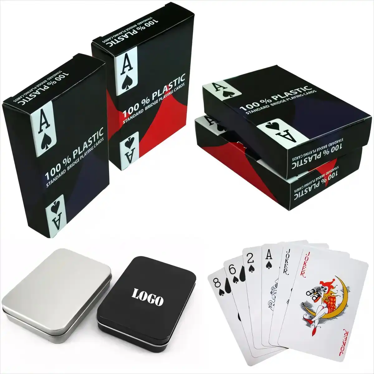 Iron Box Playing Card Set