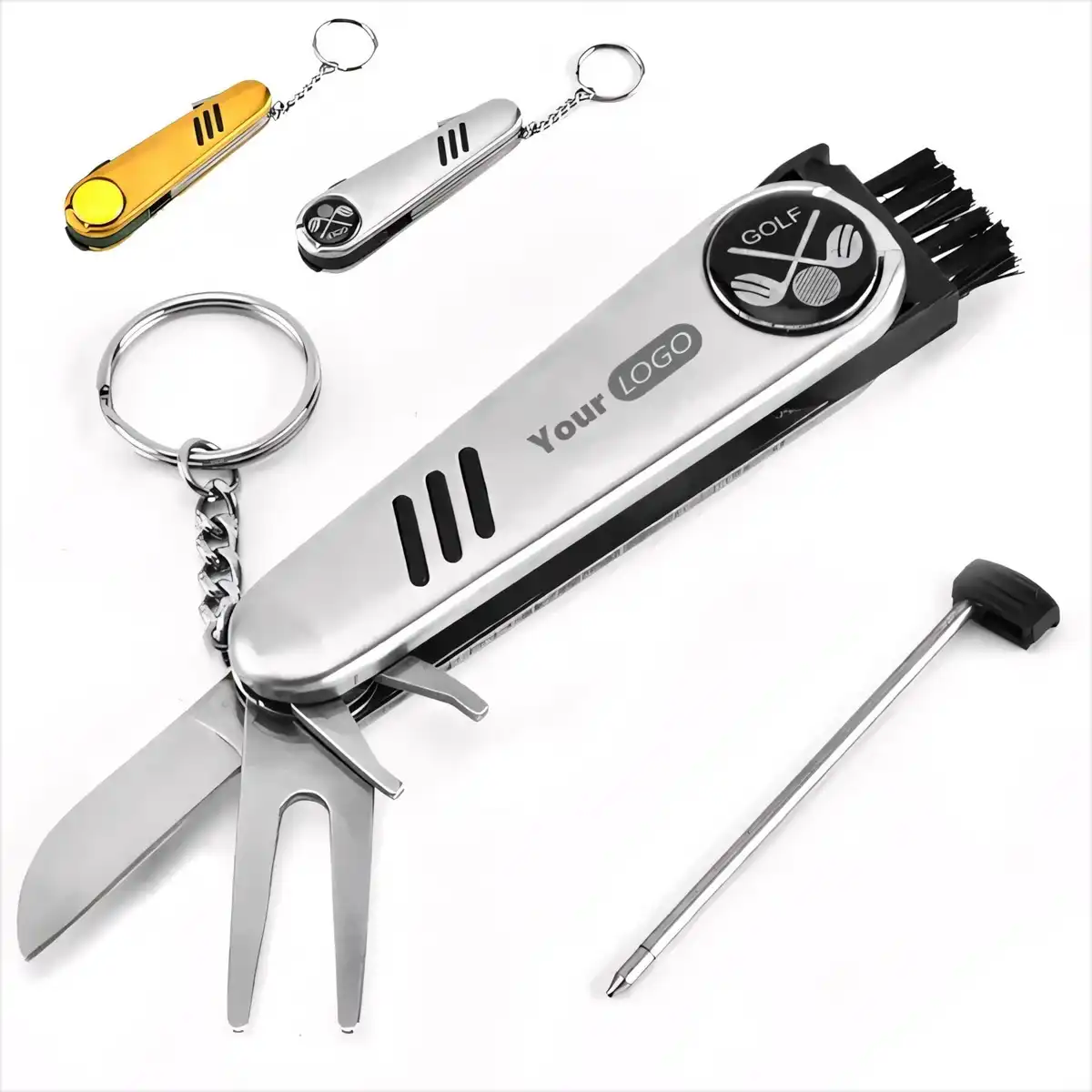 6-in-1 Stainless Golf Repair Tool