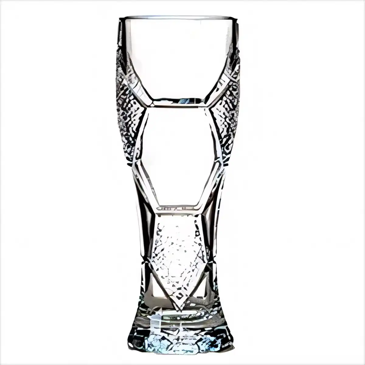 Soccer Ball Beer Glasses Pair alternate product angle