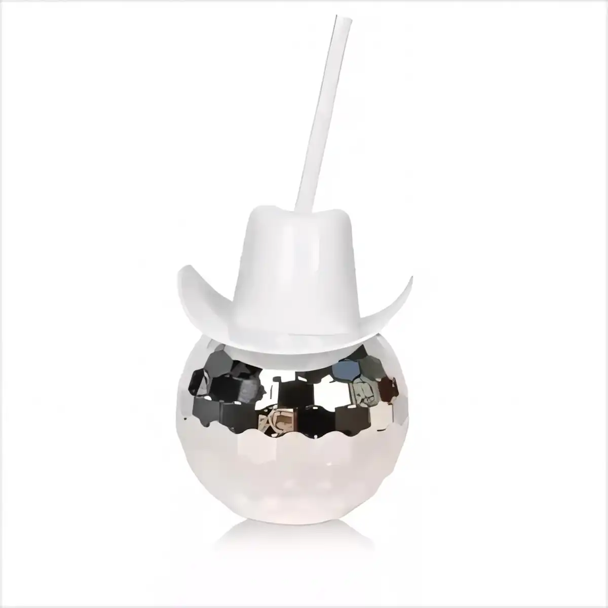 Sparkling Disco Ball Tumbler 20oz product close-up