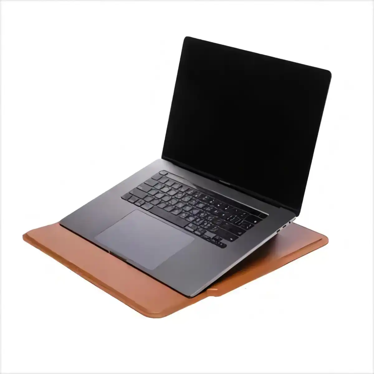 Premium PU Leather Laptop Sleeve product detail view