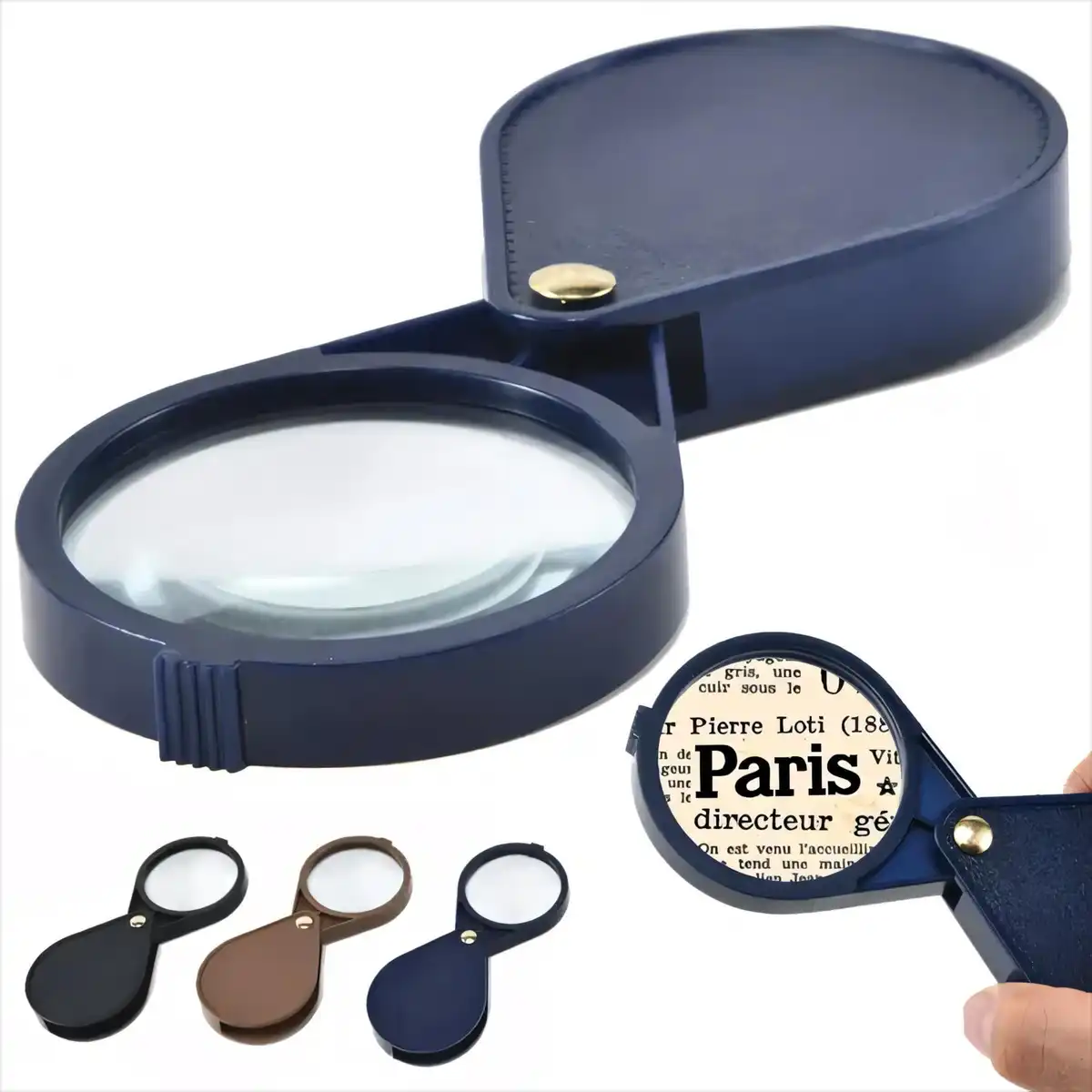 10X Folding Pocket Magnifier