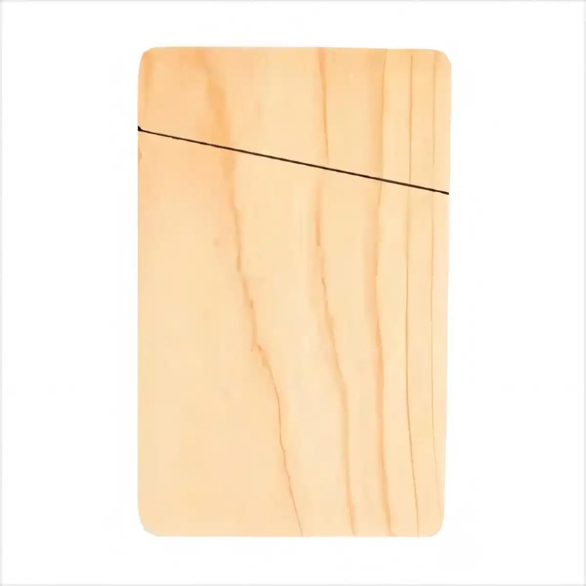 Walnut Magnetic Card Case alternate product angle