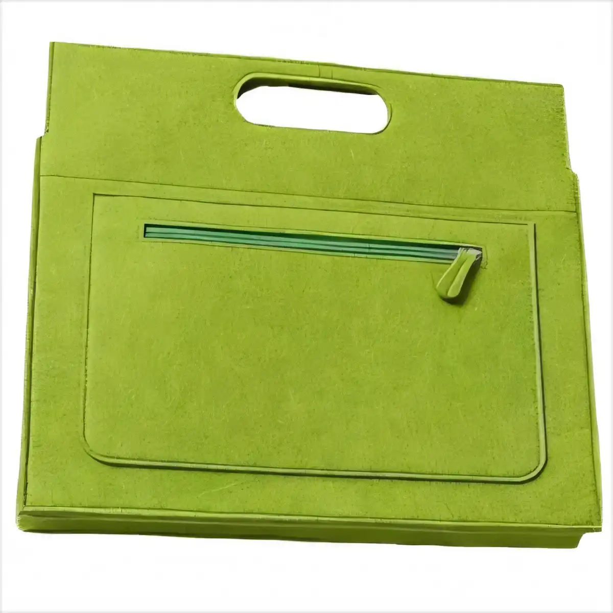 Eco Friendly Felt Organizer Handbag alternate product angle