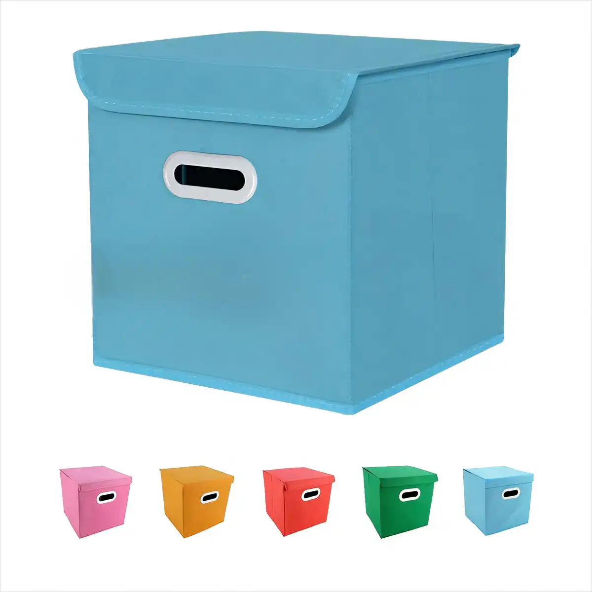Foldable Fabric Storage Cube Bins