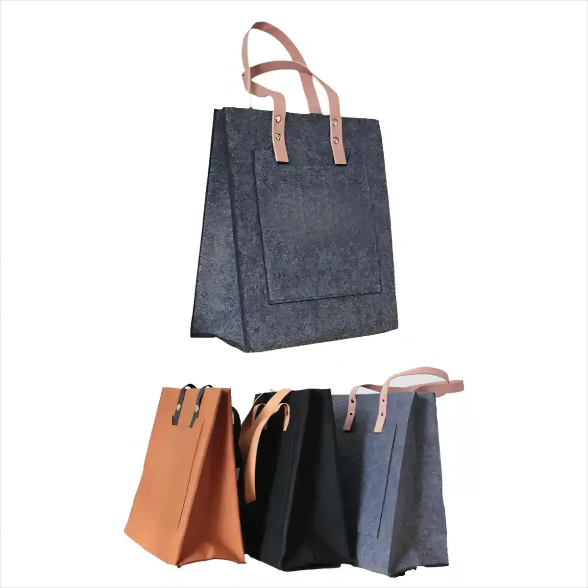 Heavy Duty Felt Tote with Pocket