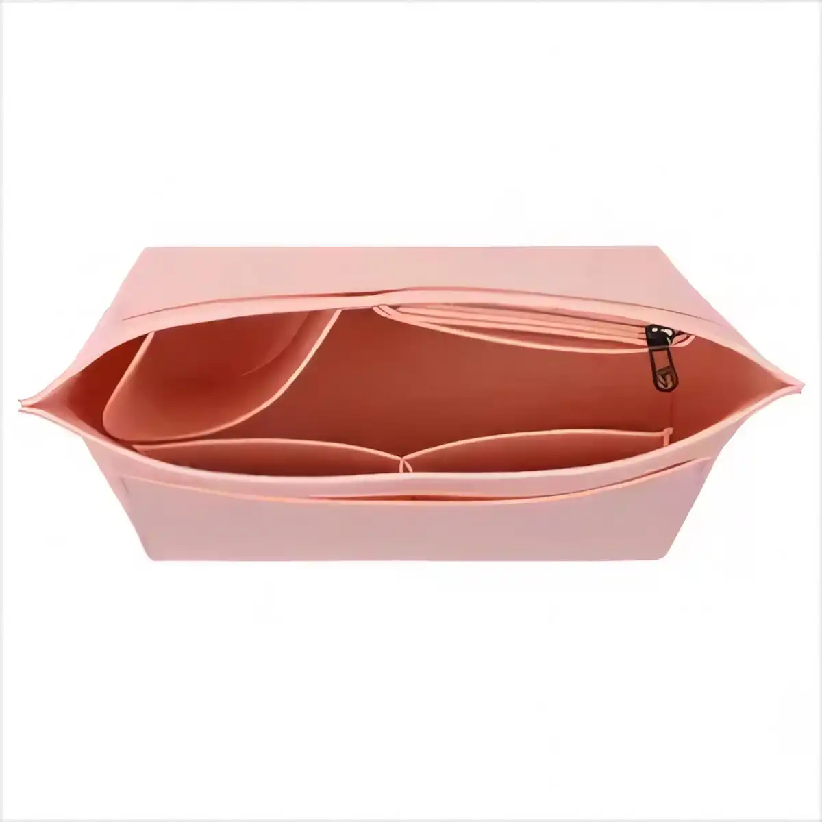 Felt Cosmetic Pouch Organizer alternate product angle