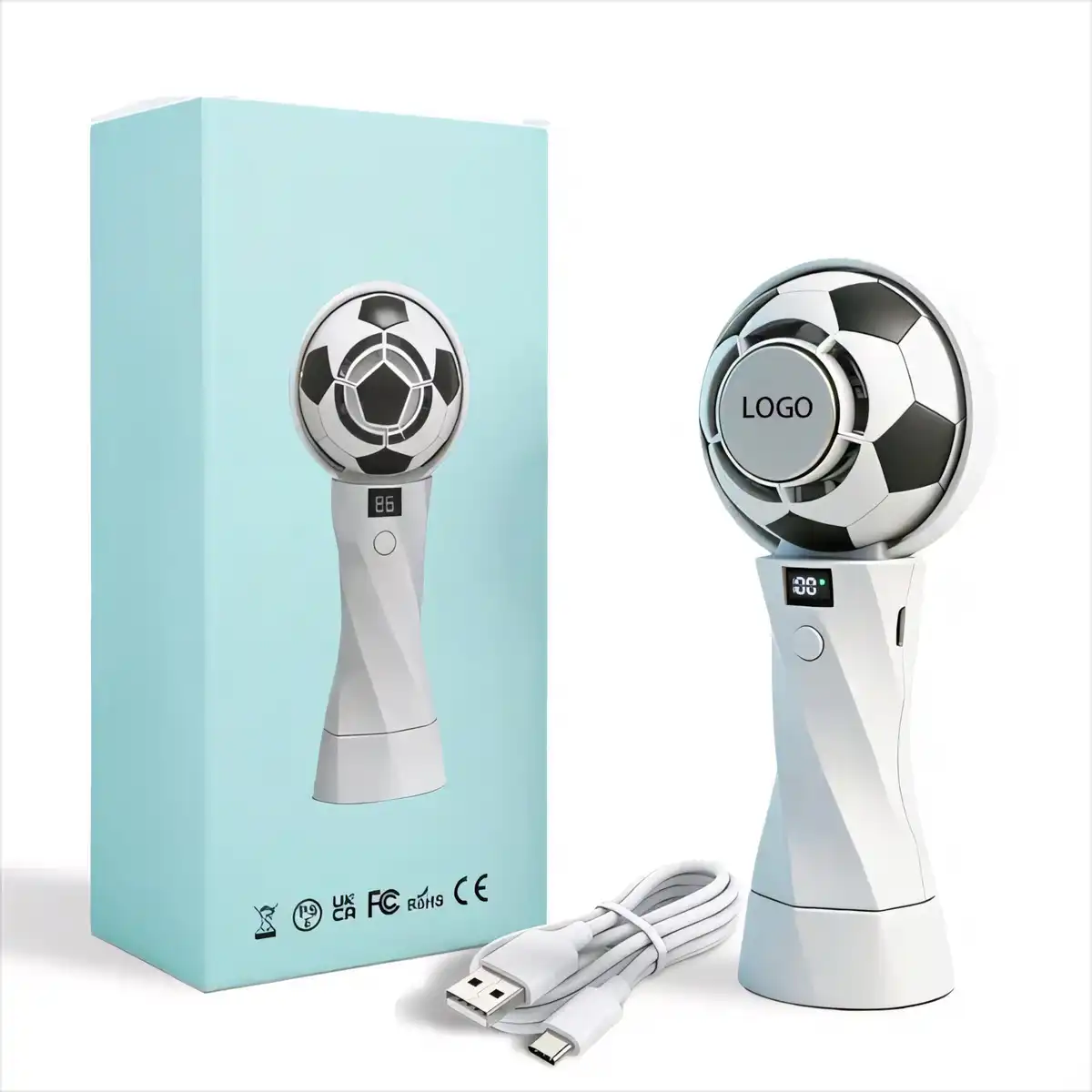 Mini Football Ice Fan