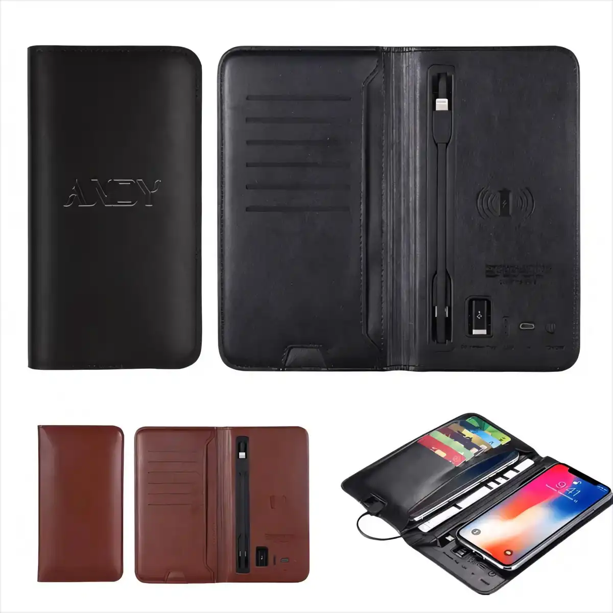 Magnetic Wallet Power Bank Charger