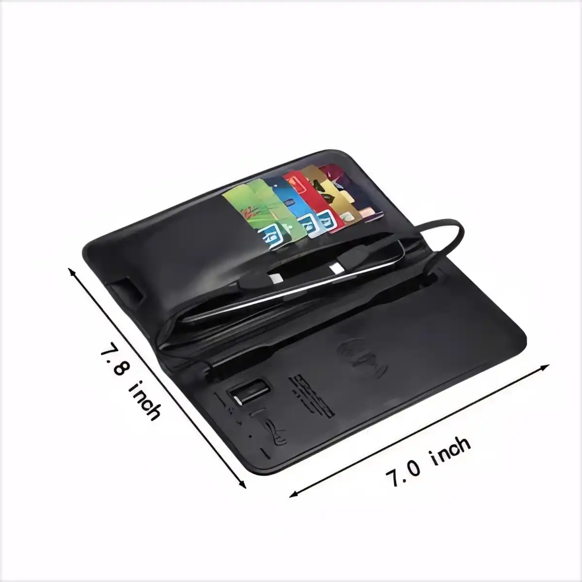 Magnetic Wallet Power Bank Charger product detail view