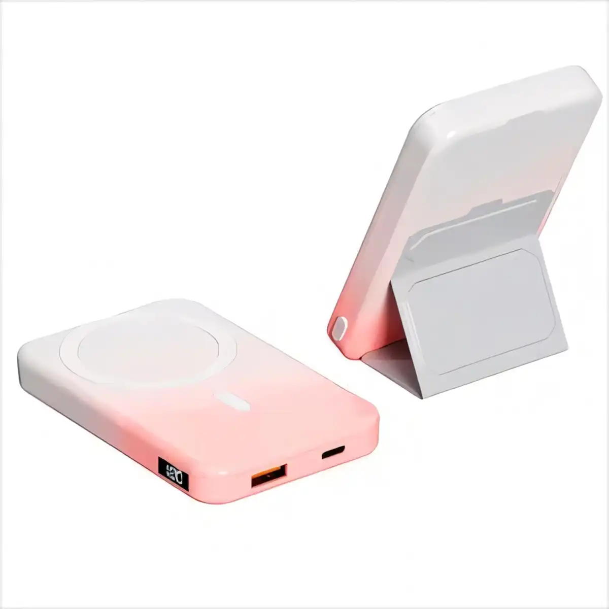 Magnetic Power Bank Phone Stand product close-up