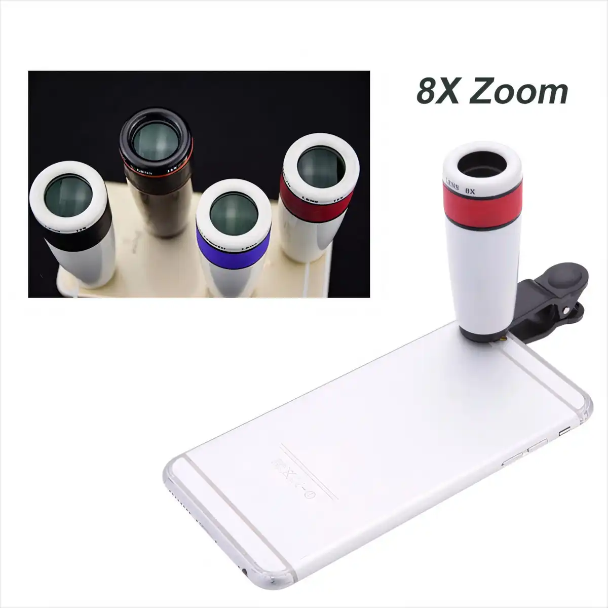 8X Zoom Smartphone Telephoto Lens