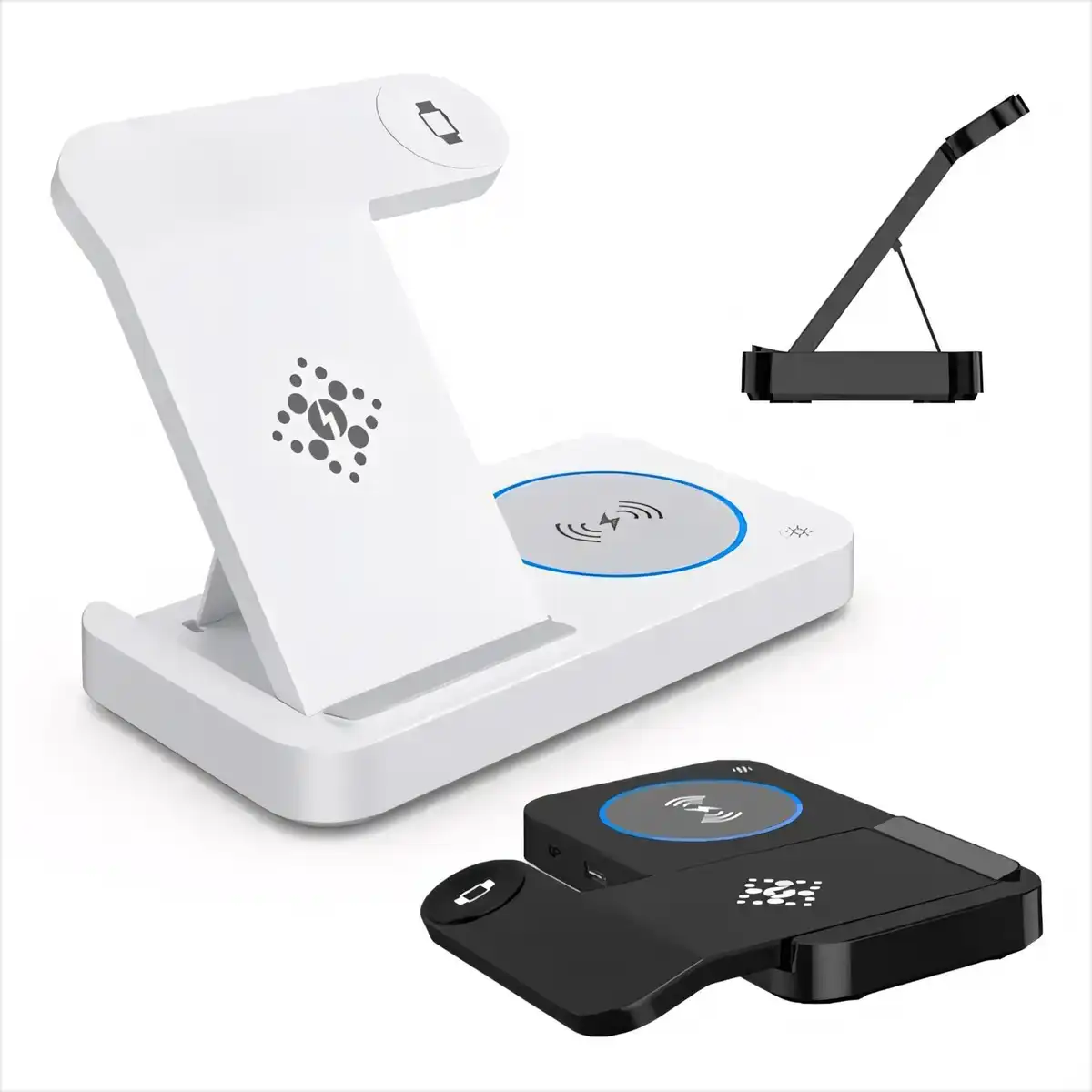 Foldable 3-in-1 Wireless Charger Stand