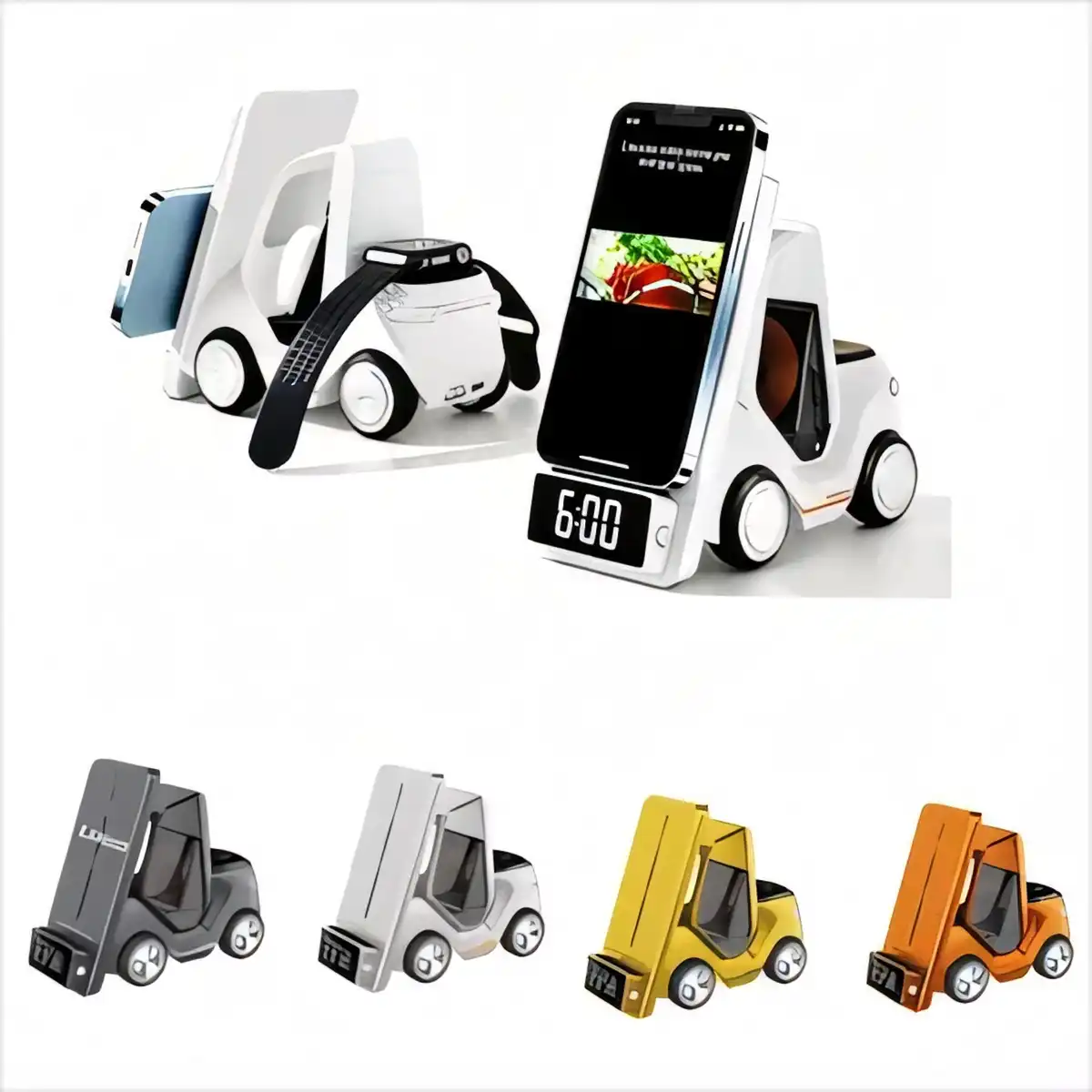 Forklift Wireless Charger 3in1 product detail view