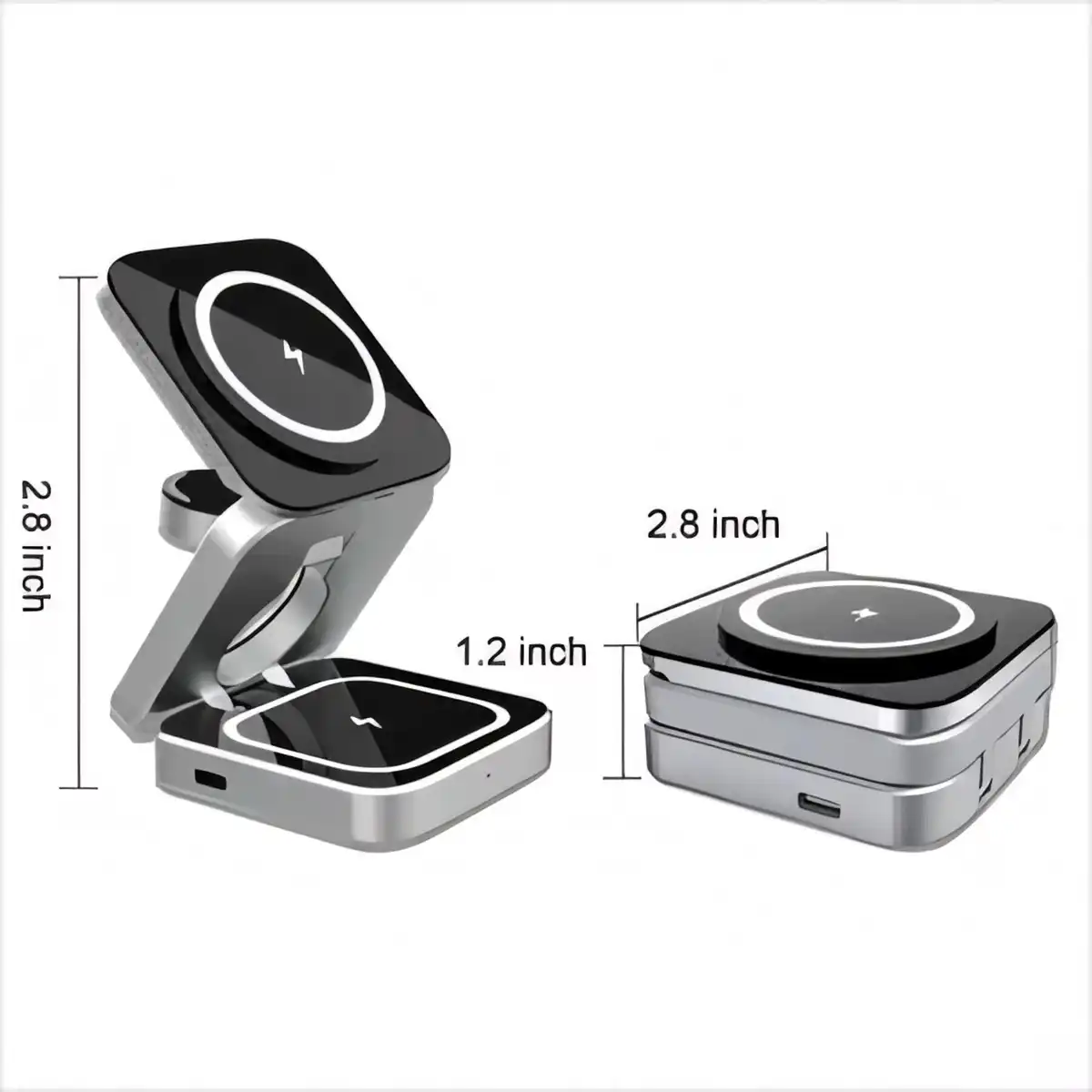 Magnetic 3 in 1 Wireless Charging Station product detail view