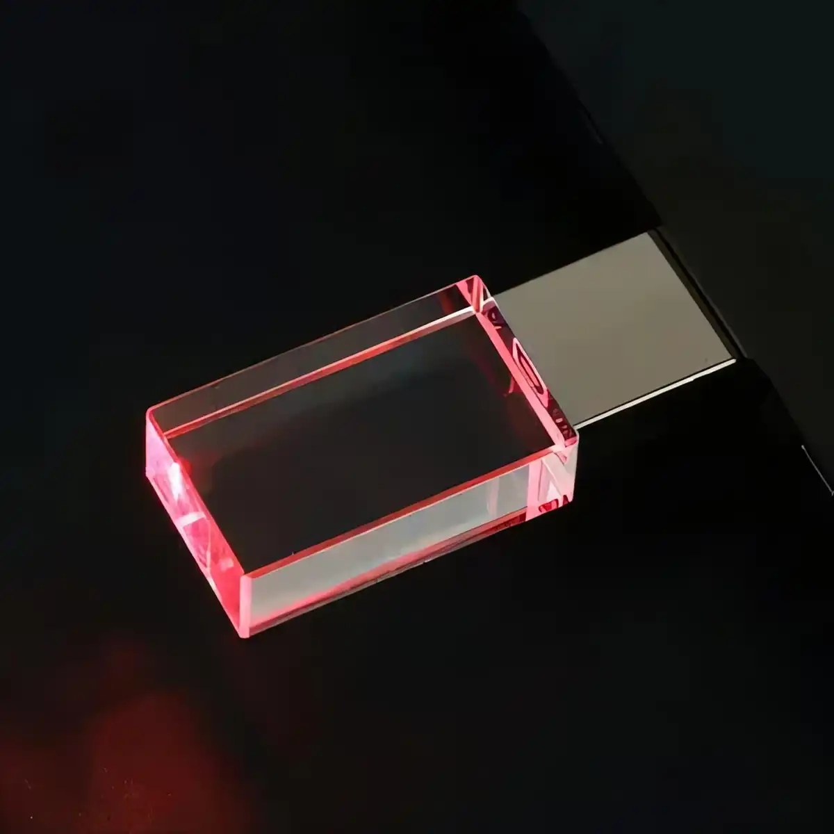 Crystal USB Drive 32GB alternate product angle