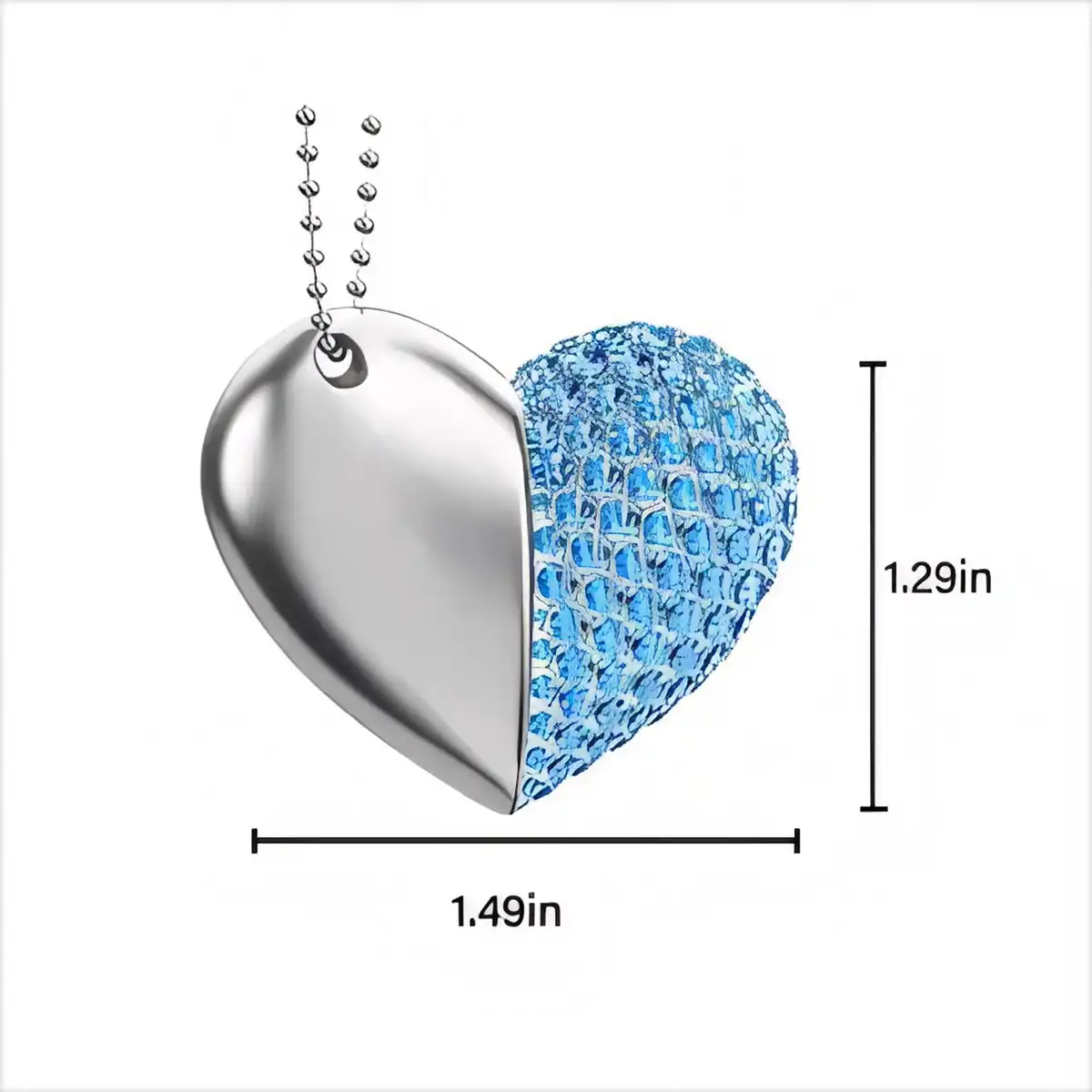 Heart Crystal USB Drive 16GB product detail view