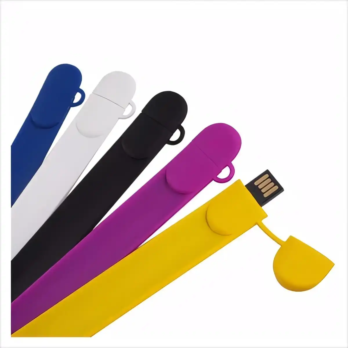 Silicone Slap Bracelet USB Drive product detail view