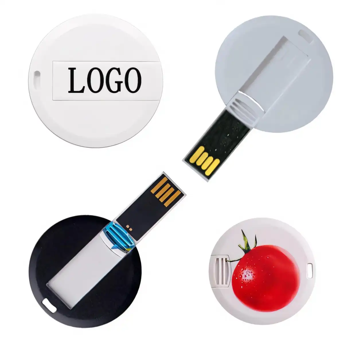 Round Card USB Drive