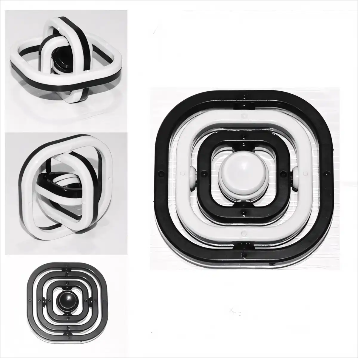 3D Flip Fidget Cube Stress Relief