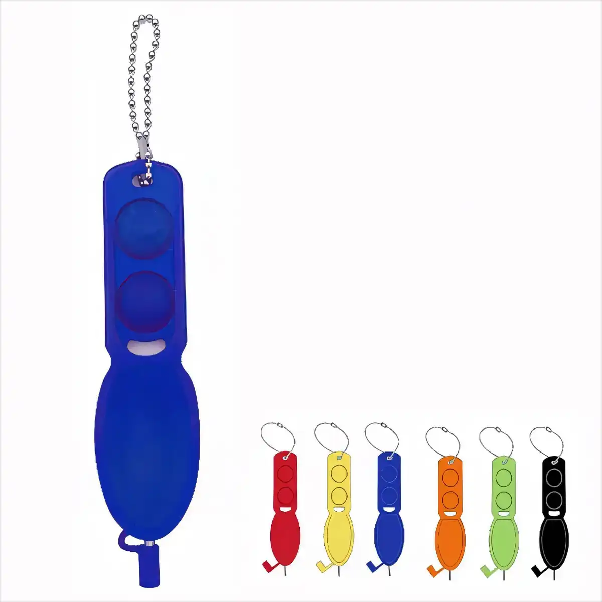 Silicone Pop Fidget Pen Retractable