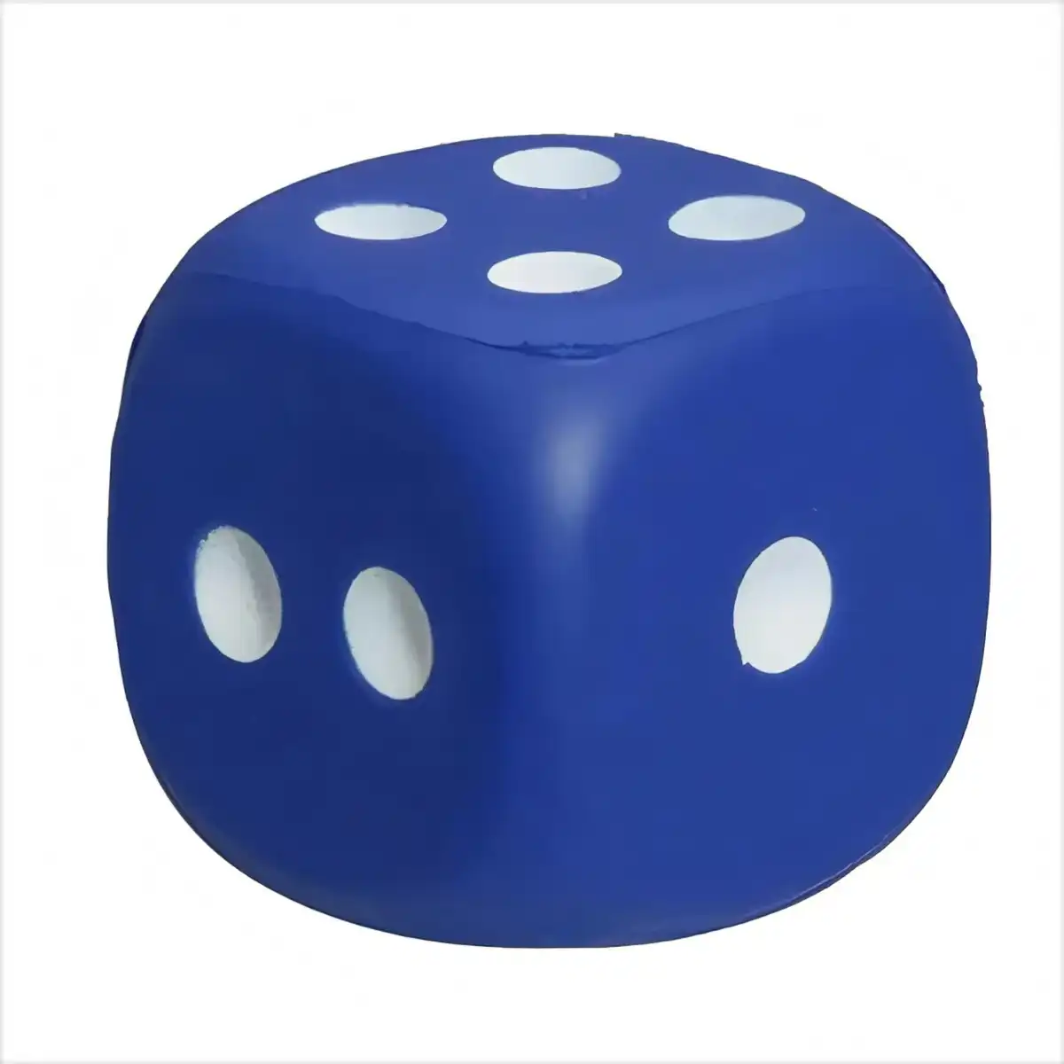 Dice Stress Relief Squeeze Ball product with accessories