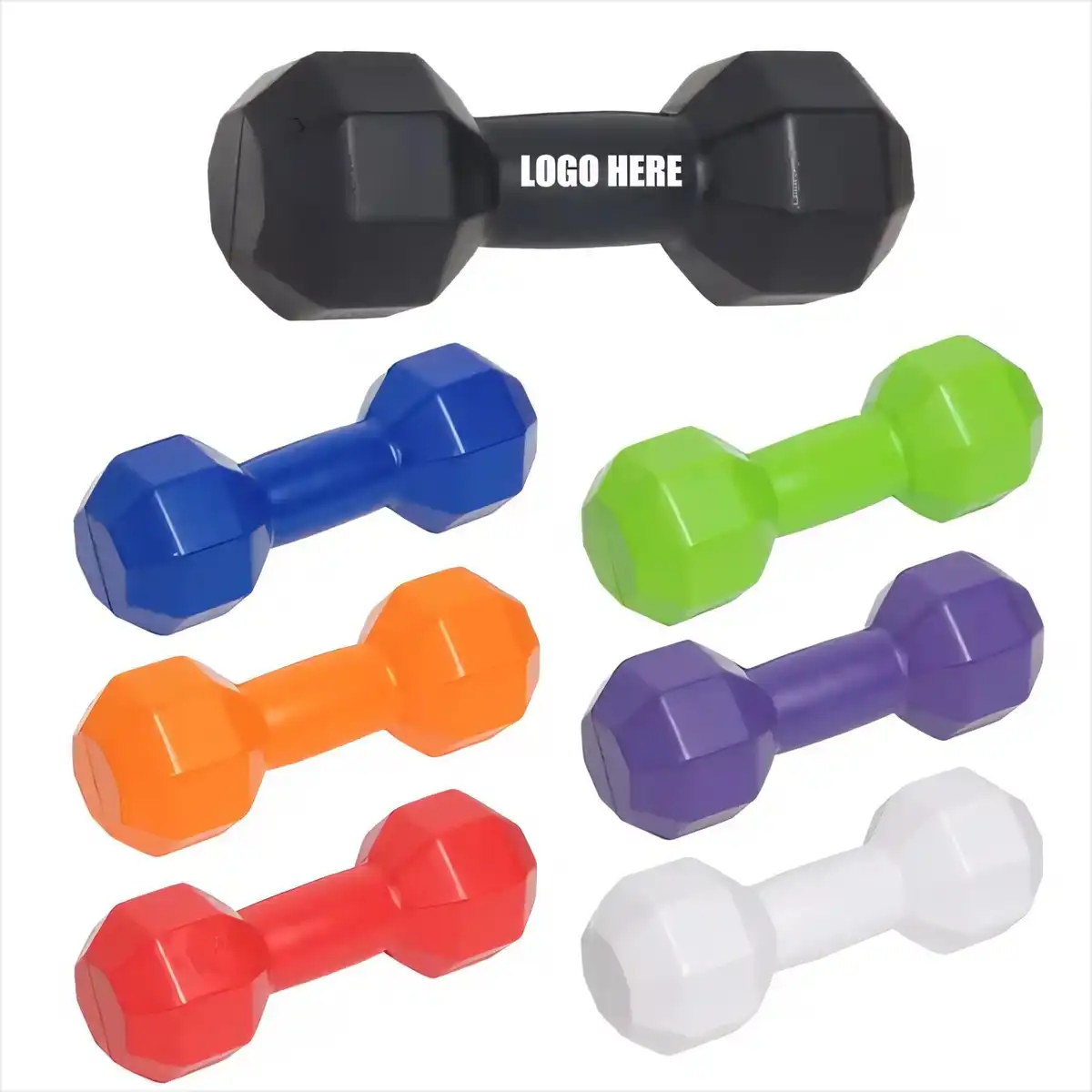 Squeeze Stress Ball Dumbbell
