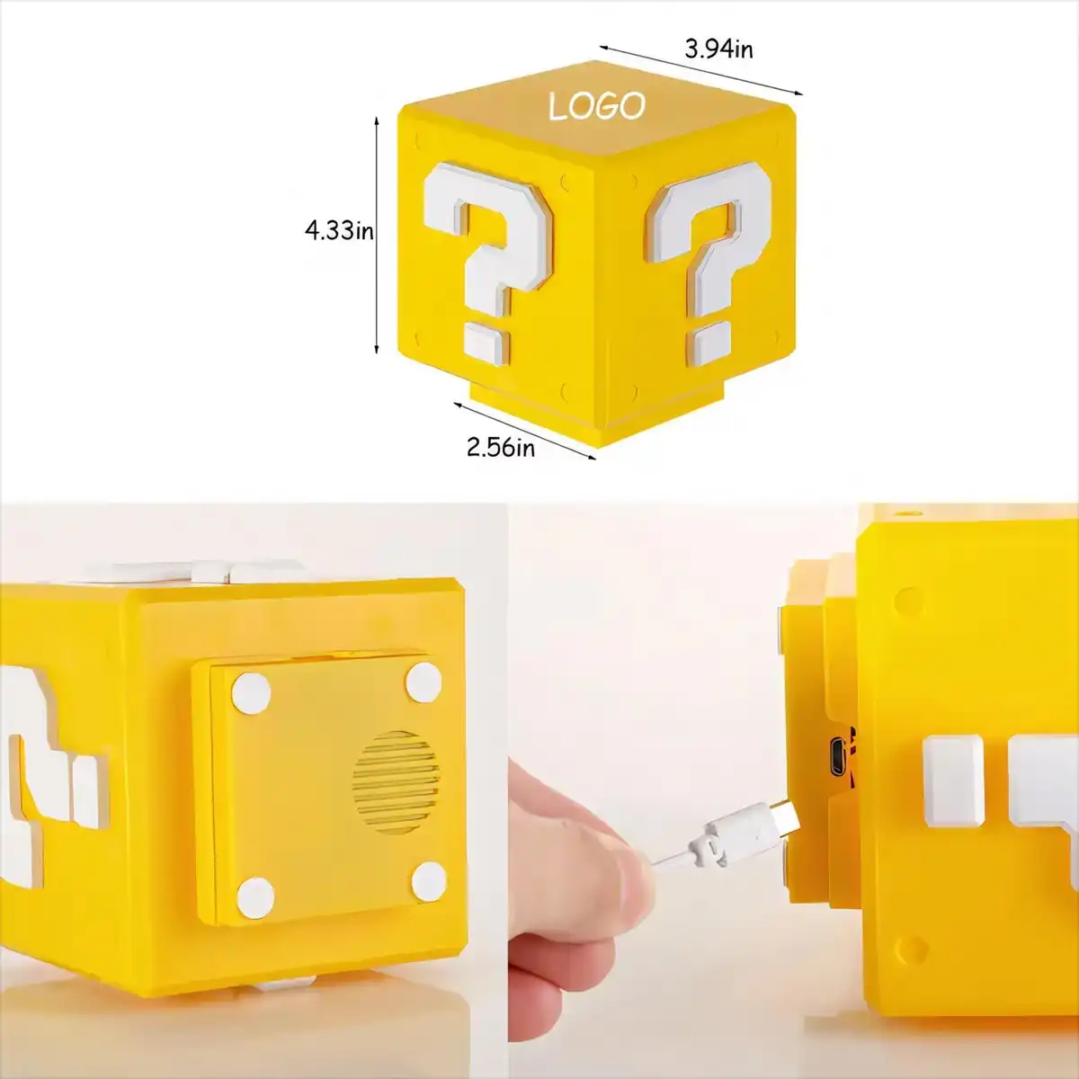 Nintendo Style LED Question Block Lamp