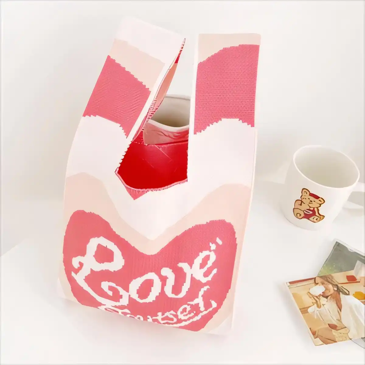 Breathable Mesh Grocery Tote alternate product angle