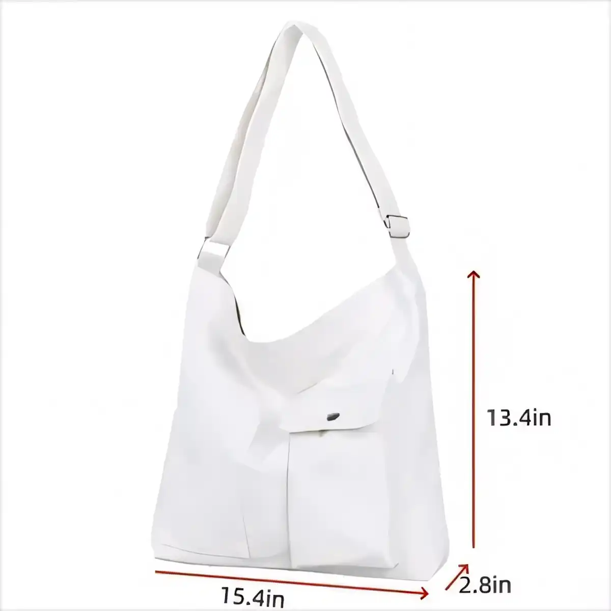 Vintage Canvas Tote with Pockets product detail view