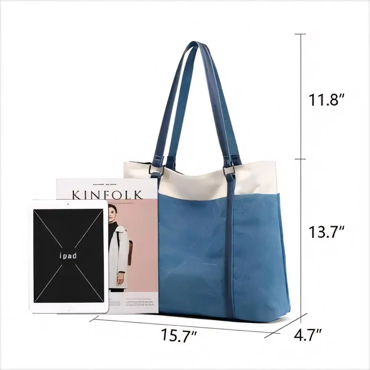 Durable Canvas Tote Shoulder Bag product detail view
