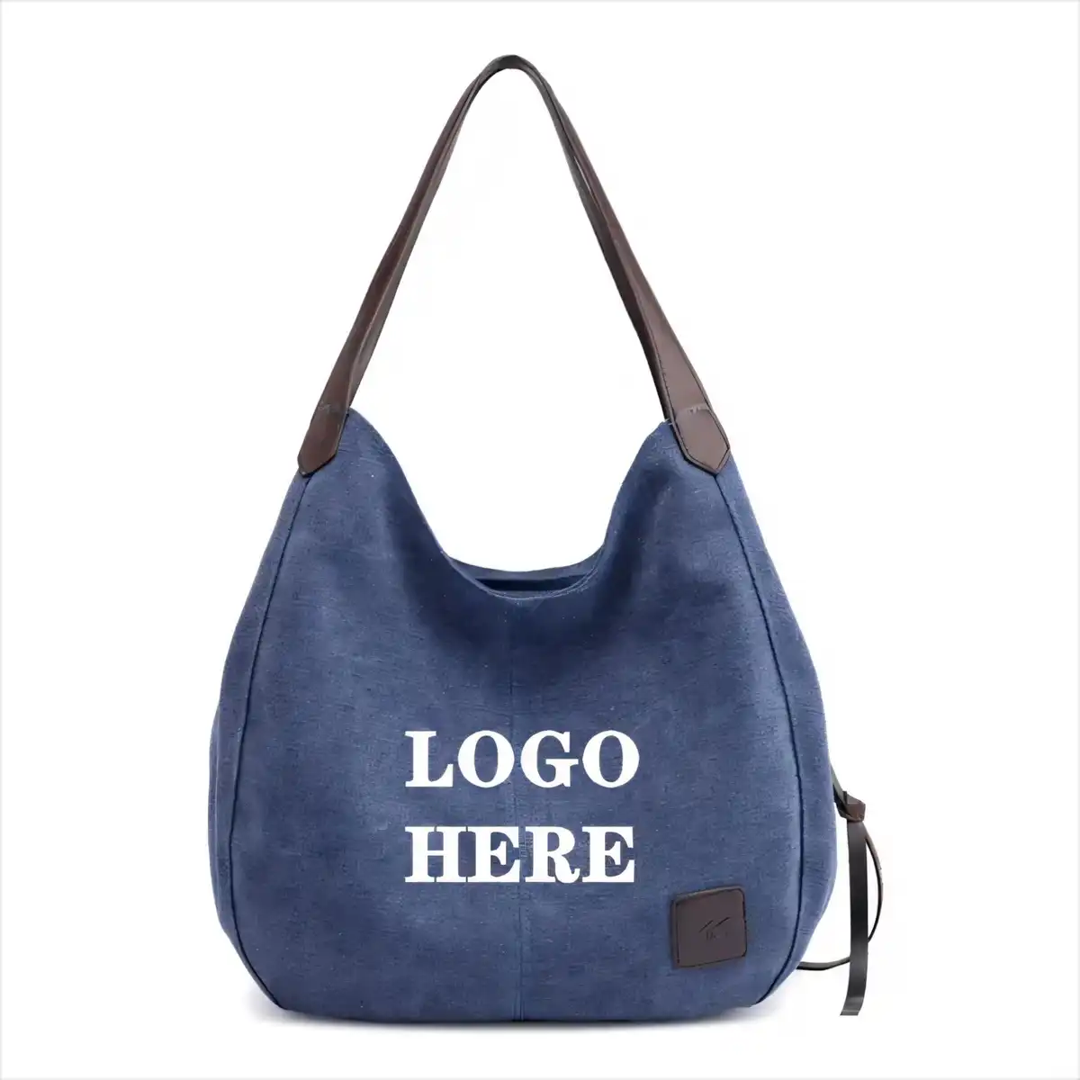 Retro Canvas Shoulder Tote