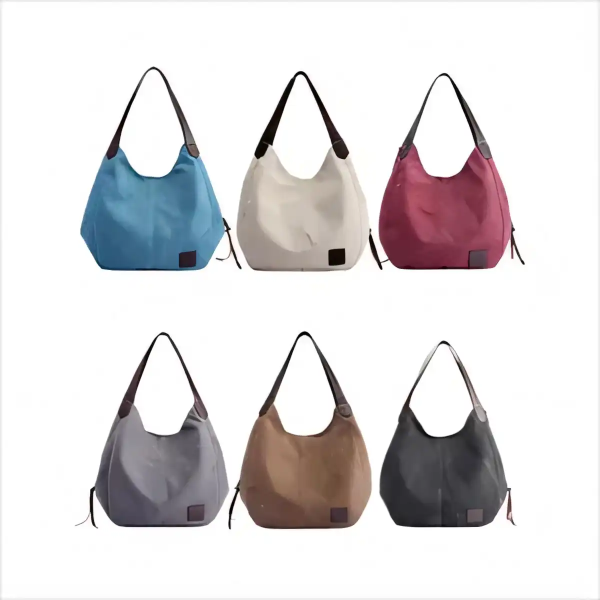 Retro Canvas Shoulder Tote additional product view