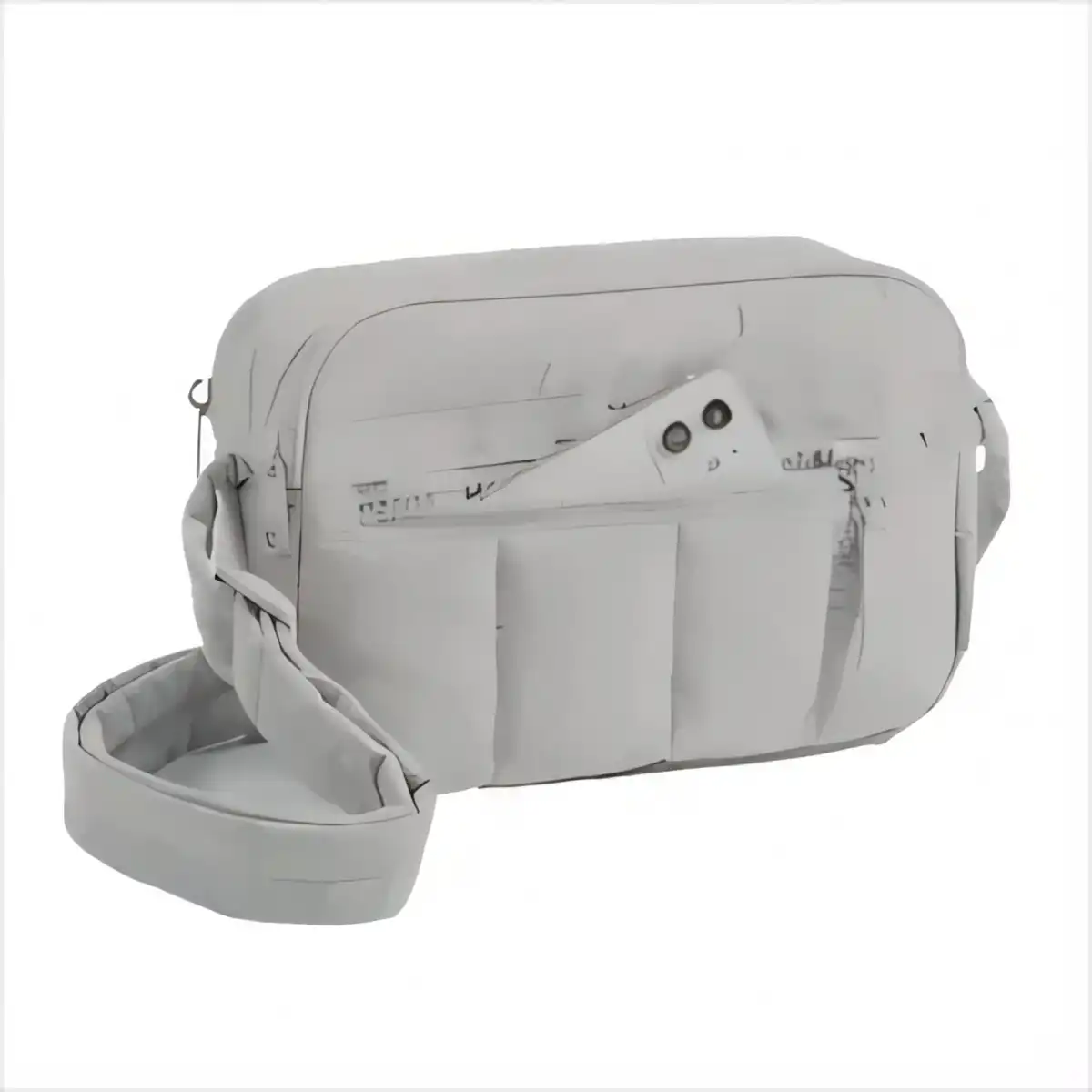 Compact Nylon Crossbody Bag product detail view