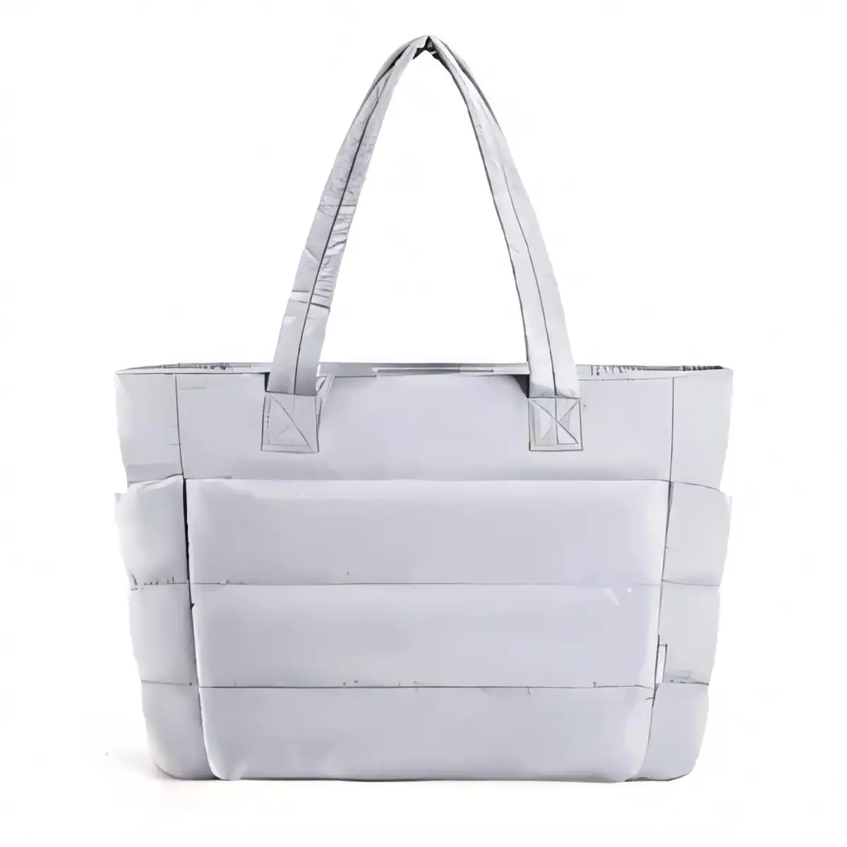 Fluffy Nylon Tote with Laptop Sleeve product image 9