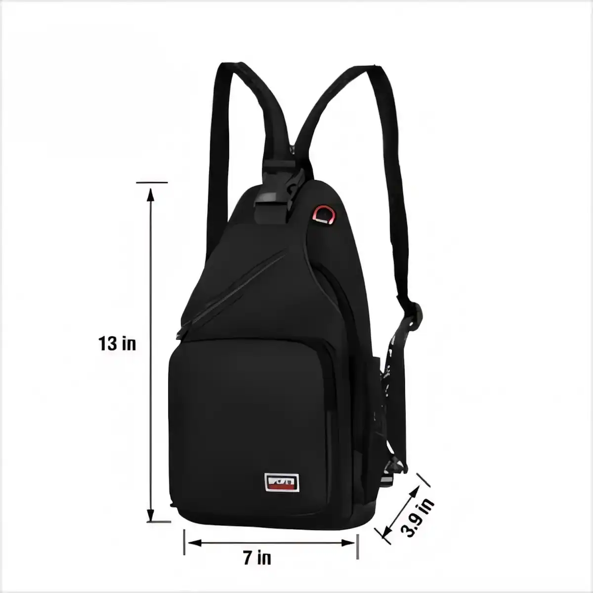 Versatile Canvas Sling Backpack alternate product angle
