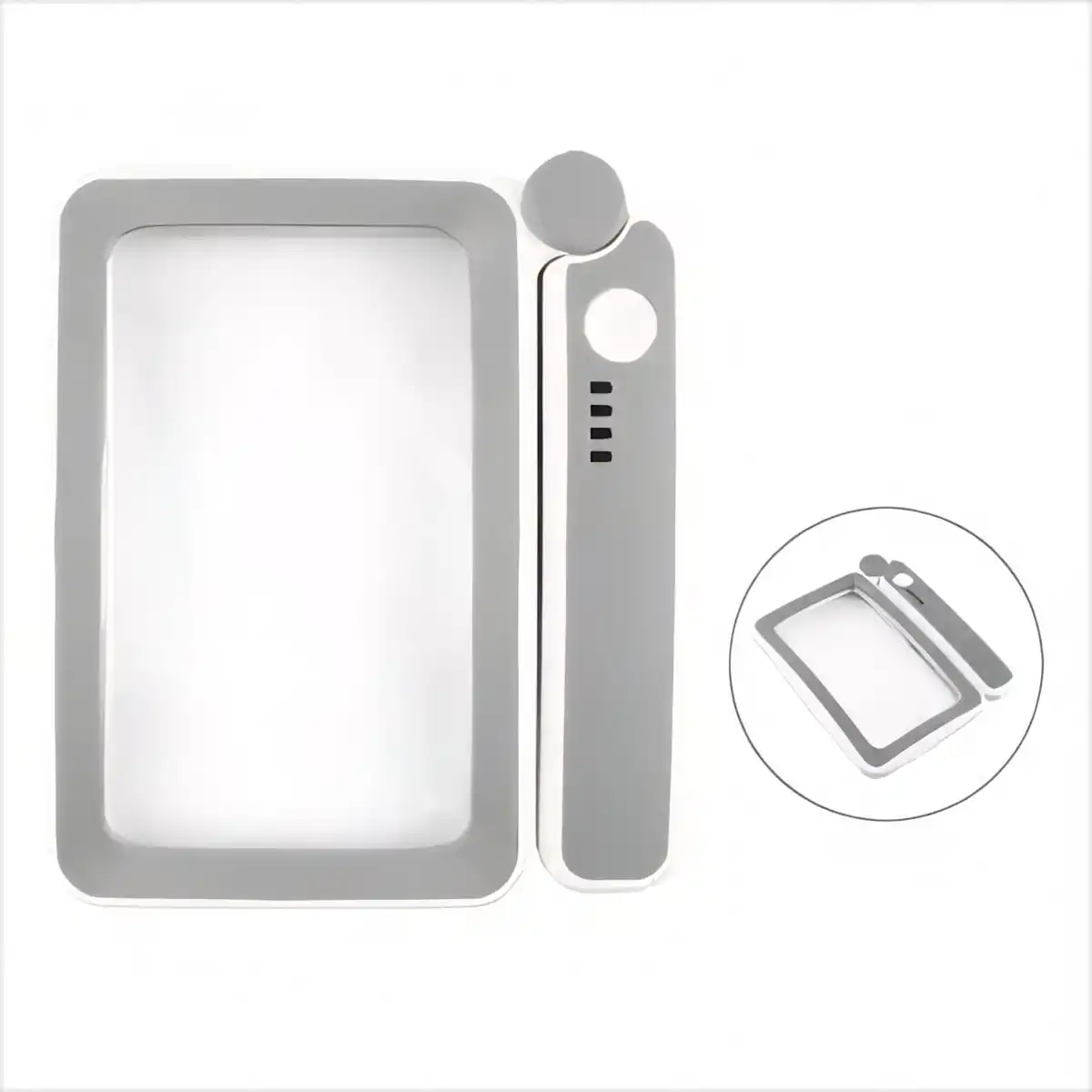 LED Magnifier Foldable Illuminated Lens alternate product angle