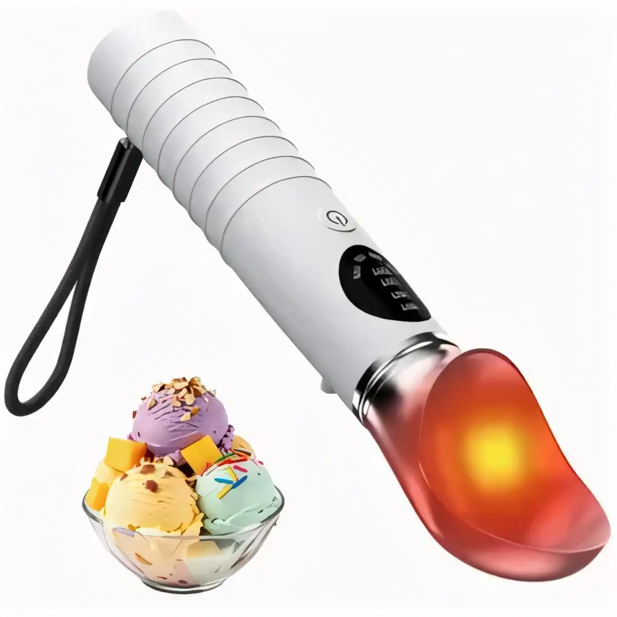 Rechargeable Heated Ice Cream Scoop additional product view