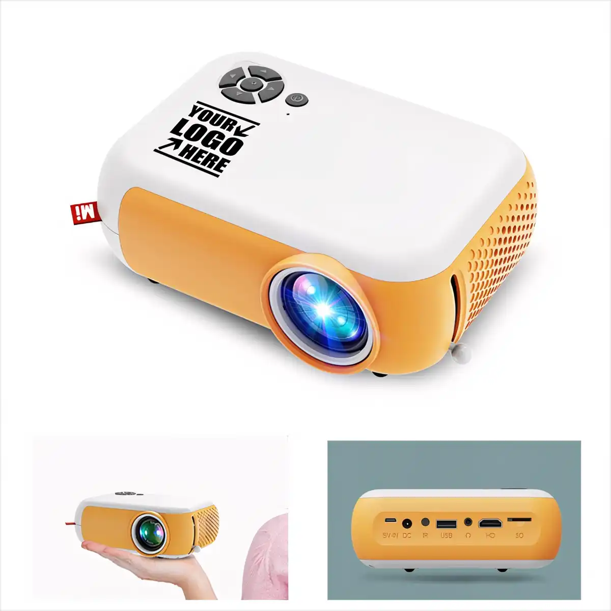 Portable LED Projector 1080P Home