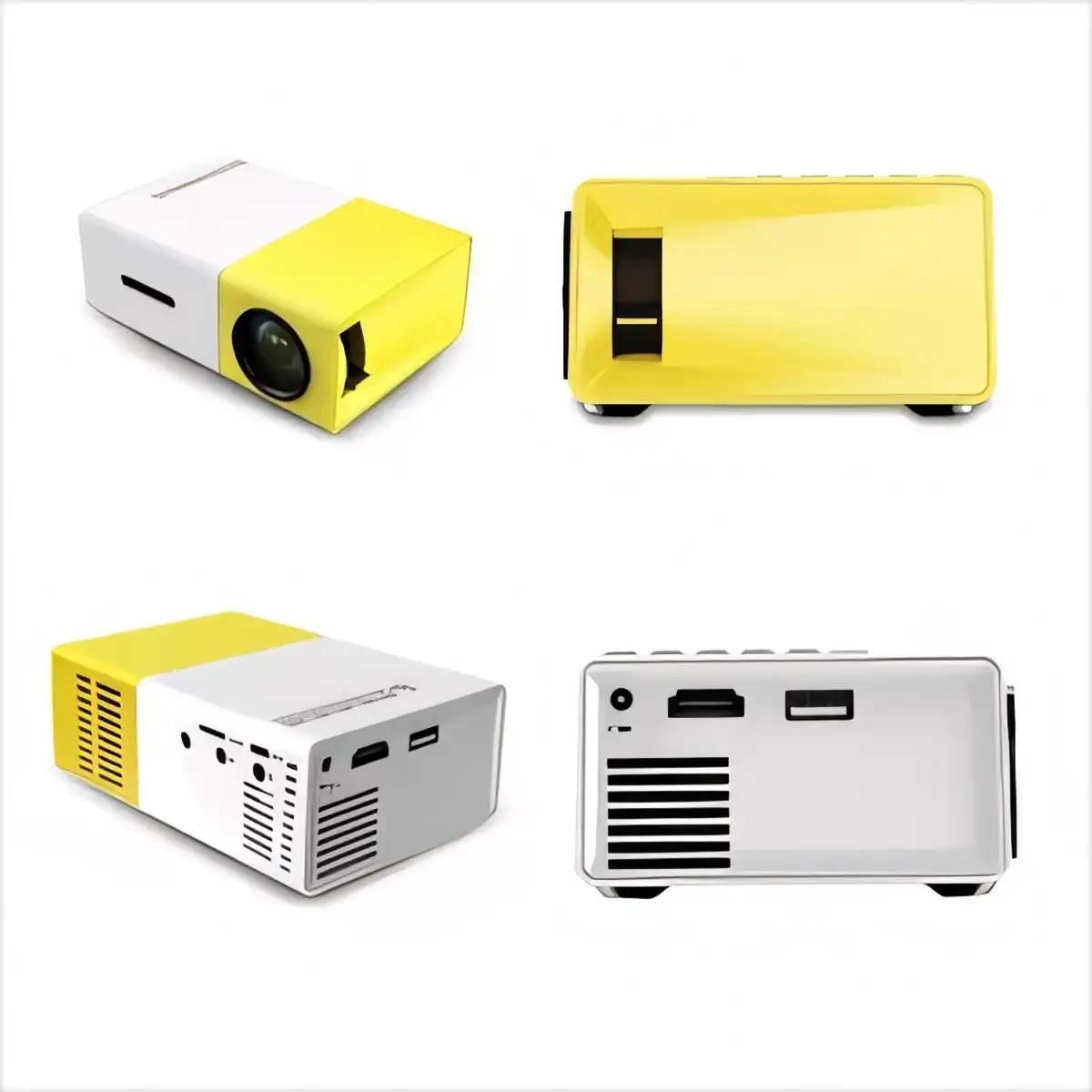 Portable LED Mini Projector Home Theater product close-up