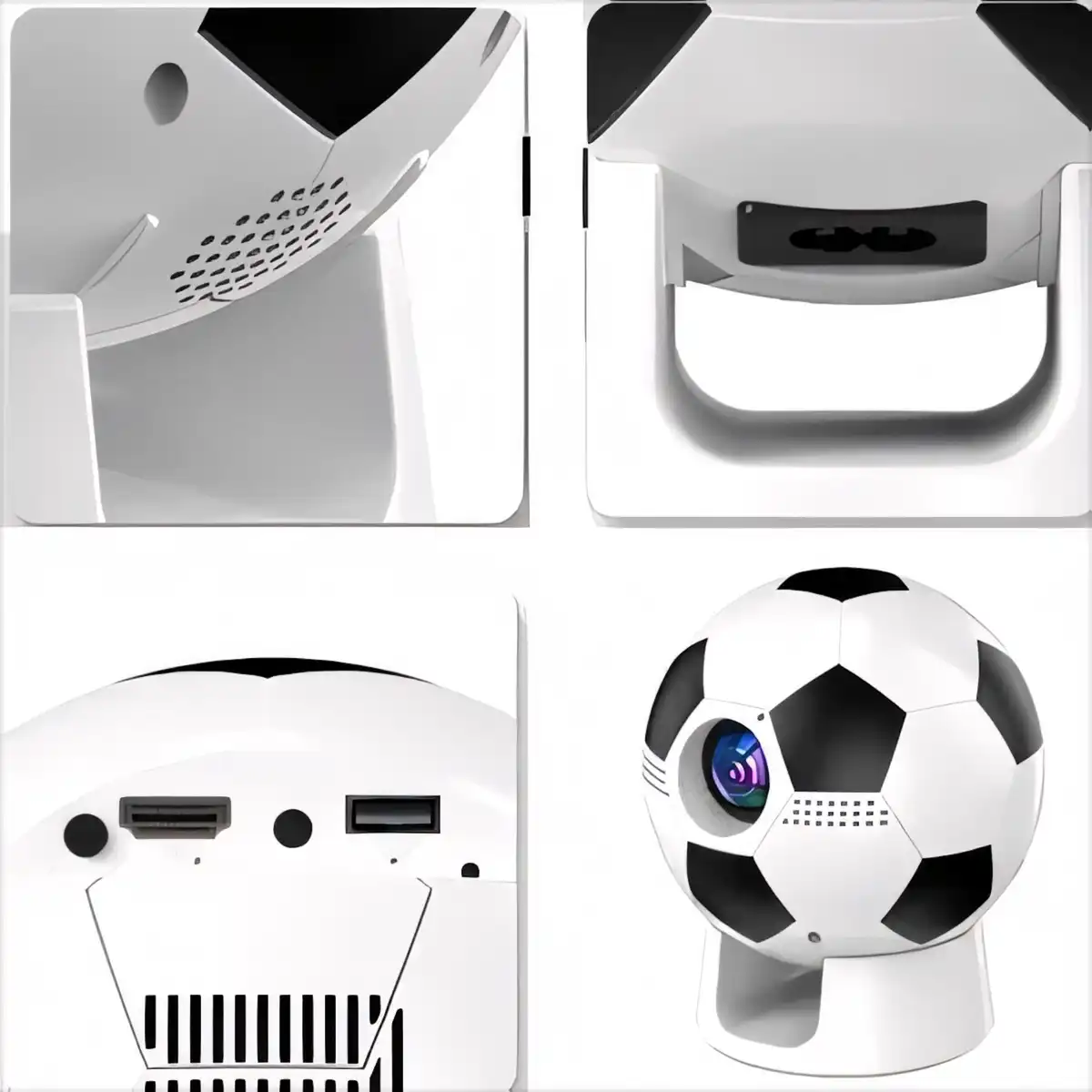 4K Football Projector Electric Focus alternate product angle