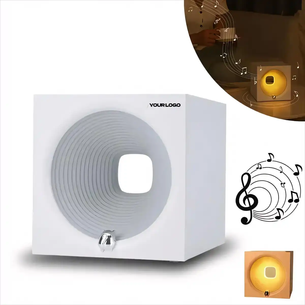 Dimmable Bluetooth Speaker Night Light