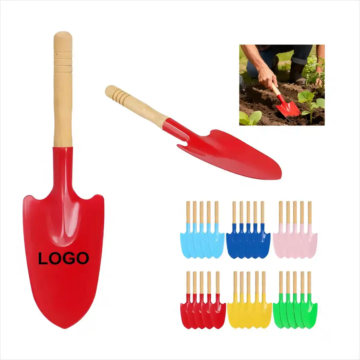 Durable Iron Sand Shovel for Kids