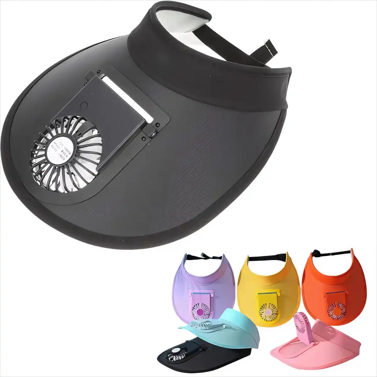 Battery Powered Sun Hat with Fan