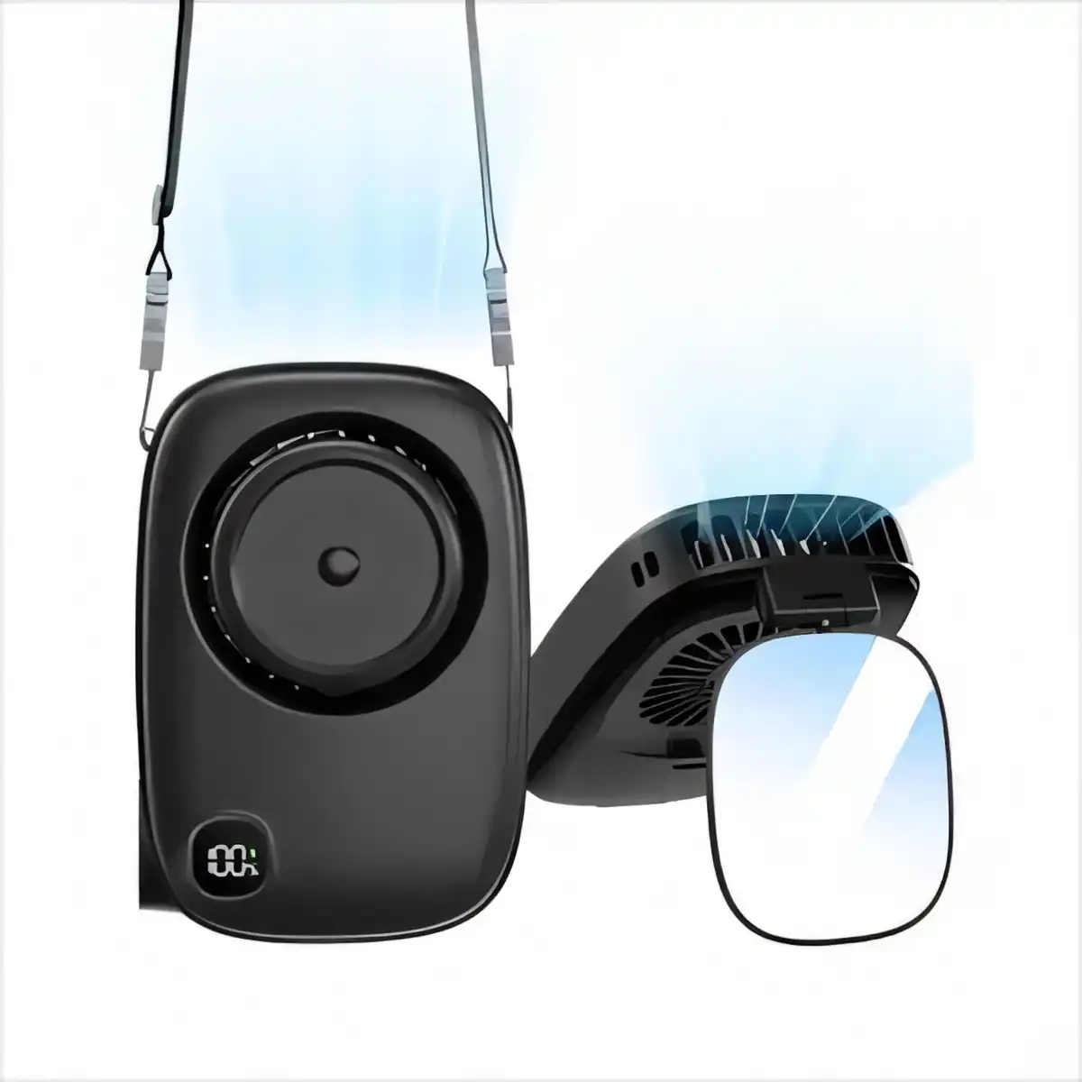 3 Speed Neck Fan with Mirror product detail view
