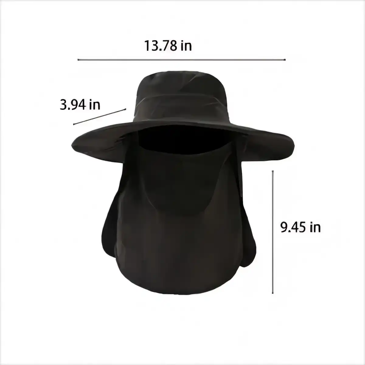 UV Protection Wide Brim Hat product detail view