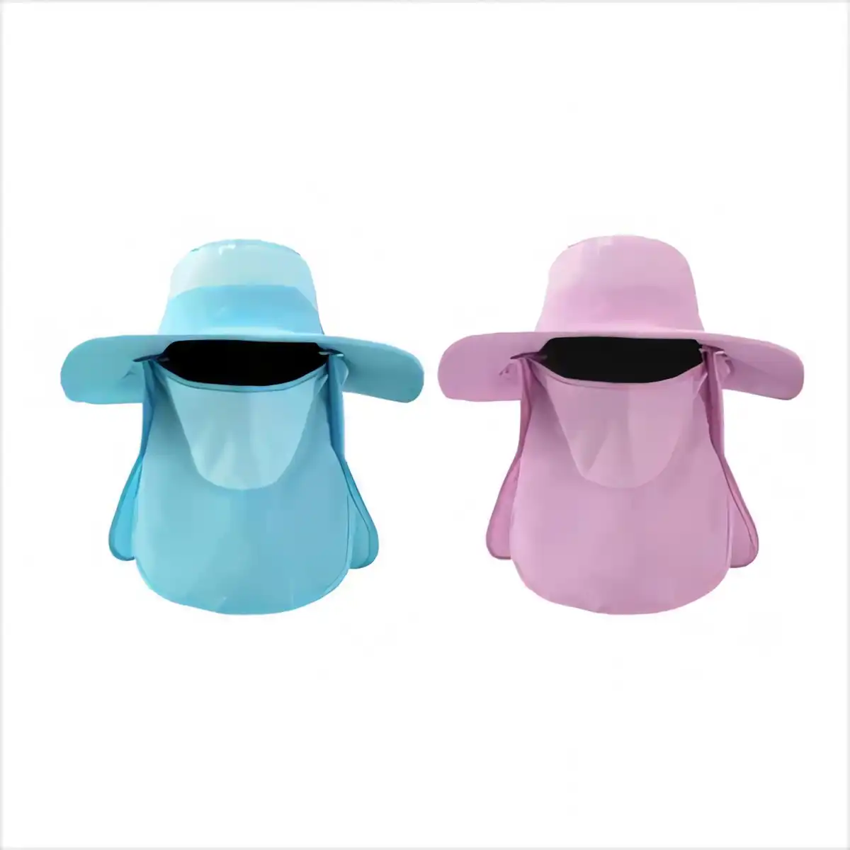 UV Protection Wide Brim Hat product with accessories